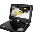 9" Portable DVD Player with USB/ SD Inputs & Swivel Display